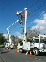 utility pole installation